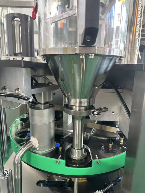 AHR-1 Rotary Automatic Filling Sealing Machine for Single Serve K-Cup/Nespresso/Dolce Gusto