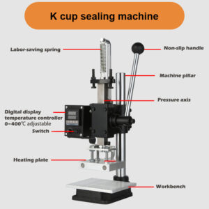 K cup filling machine + k cup sealing machine
