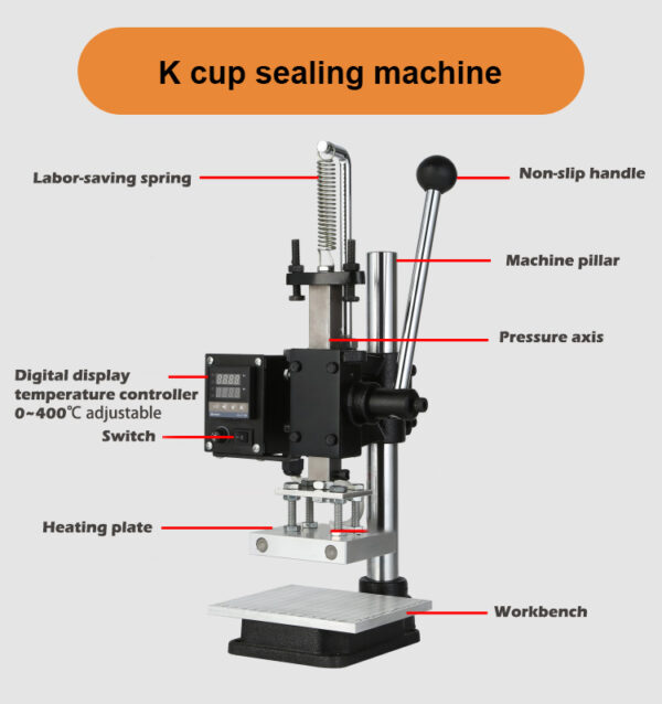 k cup sealing machine