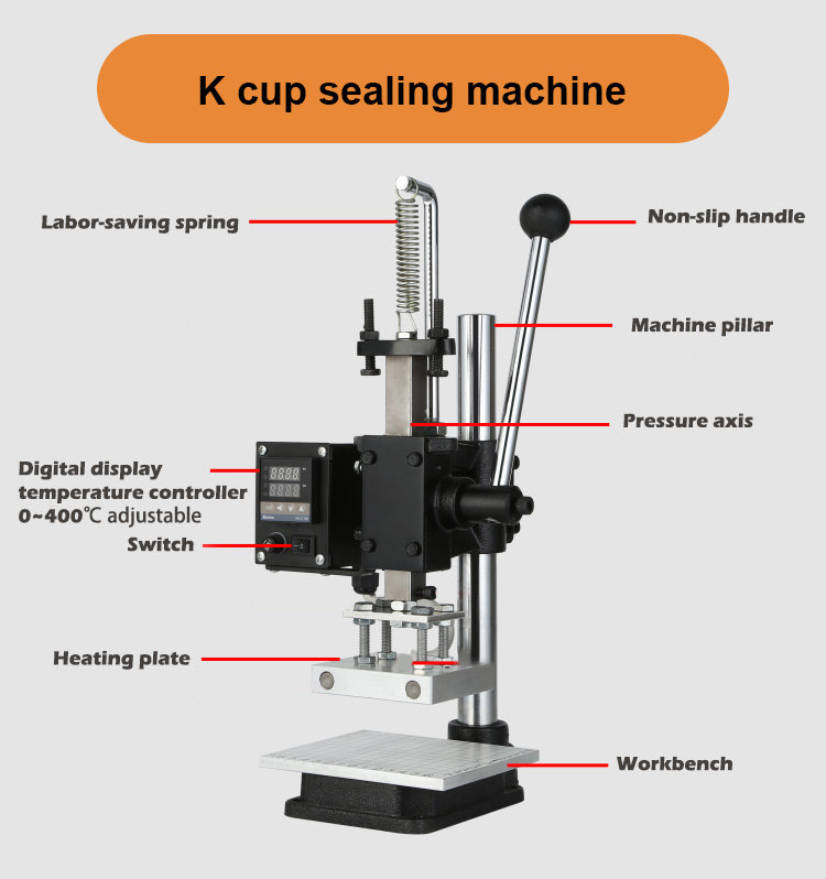 Automatic Nesptesso & K-cup 2 in 1 sealing machine​ - A&H Machinery