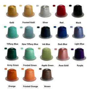 aluminum Nespresso coffee capsules wholesale